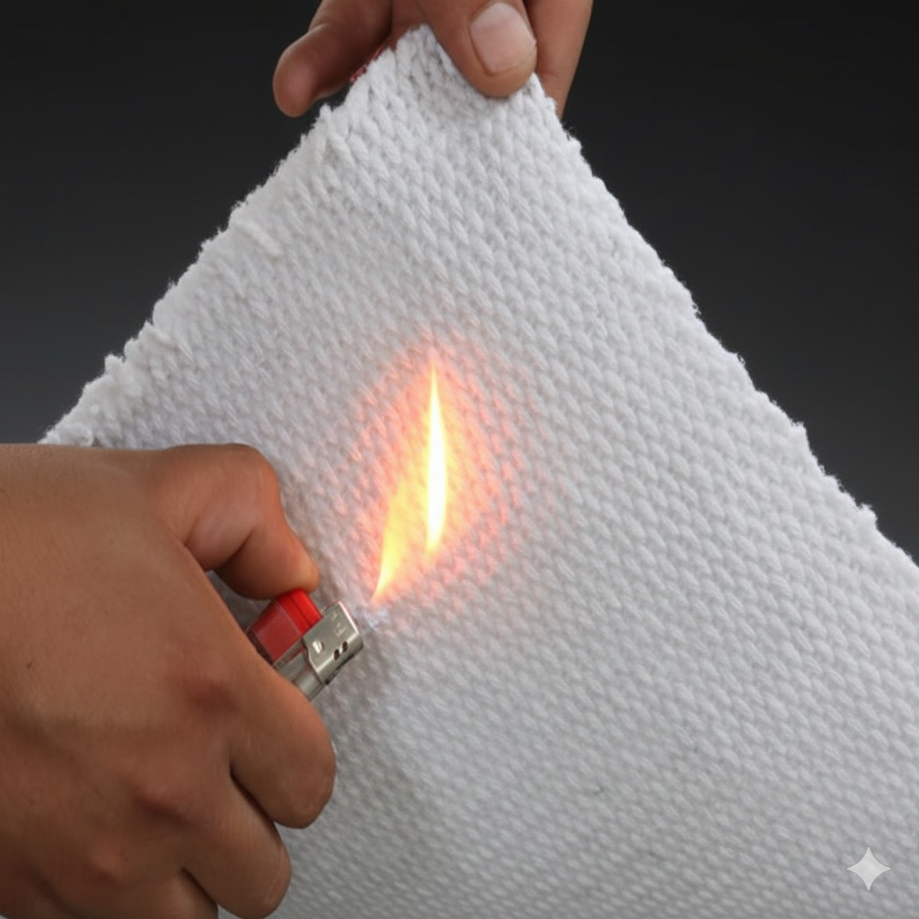 Fire Retardant & Feather-proof Lining Fabric