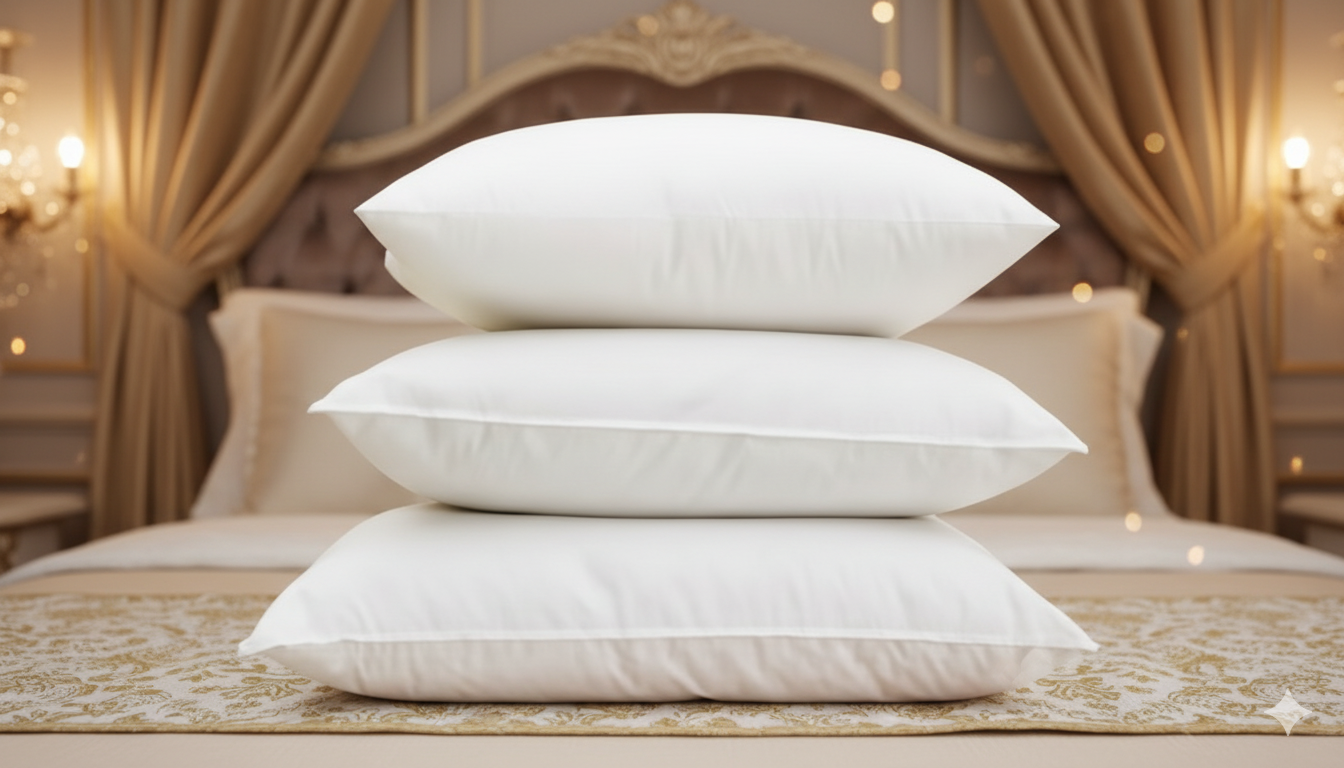 Vantage Comforts Luxury Feather Pillows